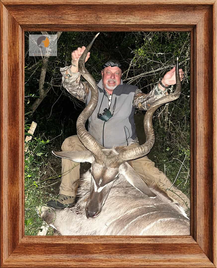 Kudu hunted with Brendan Moorcraft of Garland Safaris