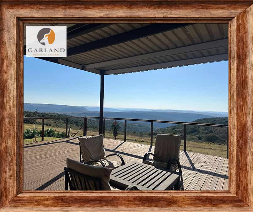 View from deck at Garland Safaris