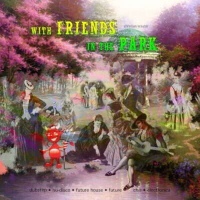 with friends in the park cover 2