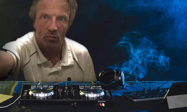 Producer and DJ Christian Krauter night club poster
