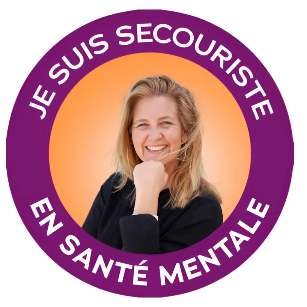 Faustine Charles certifi&eacute;e secouriste en sant&eacute; mentale