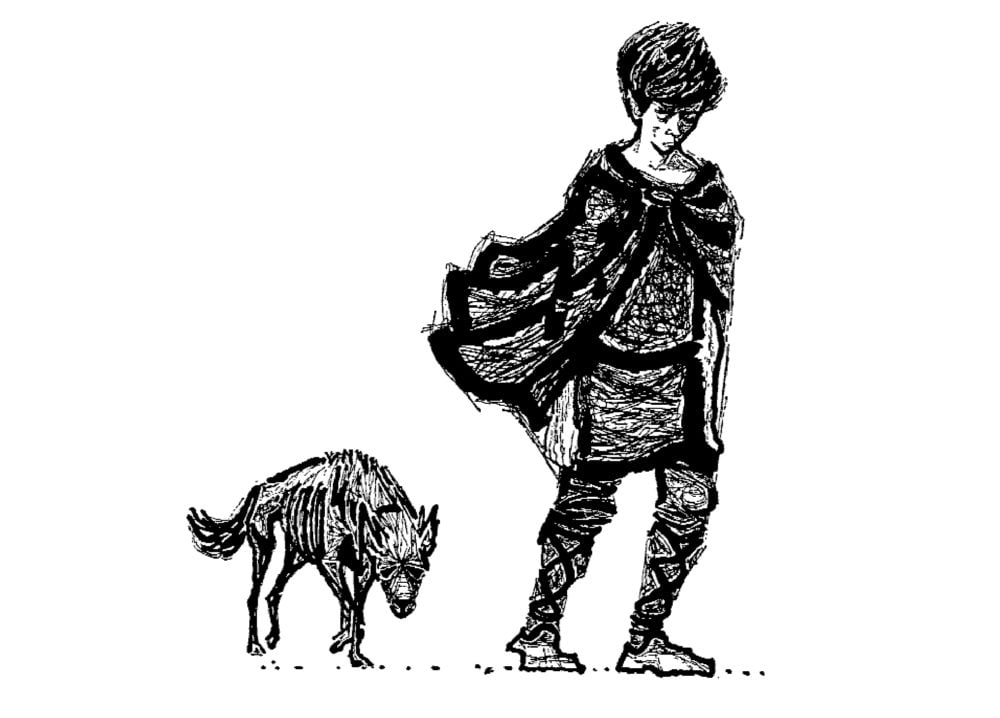 Charles Keeping, Dawn Wind - David Gilmour on Rosemary Sutcliff, The Lantern Bearers - Slightly Foxed Issue 4