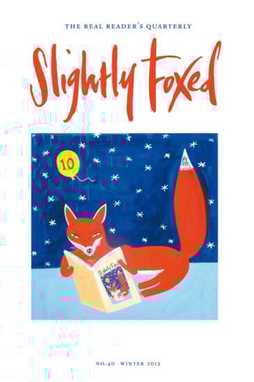 Slightly Foxed Issue 40, Christopher Corr