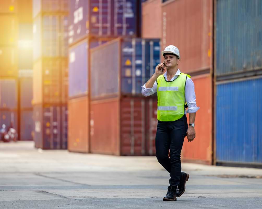 Global Recruitment Solutions Worker With Phone