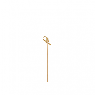 10.5cm Bamboo Ribbon Skewer