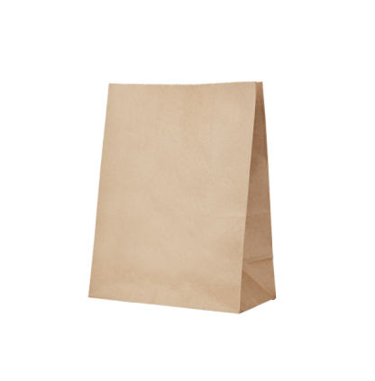 10 Medium Shopper Kraft Gusseted Bag
