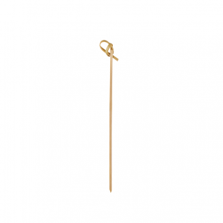 15cm Bamboo Ribbon Skewer