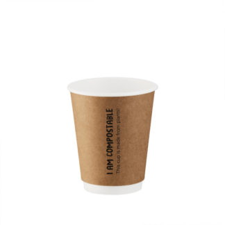 350ml Kraft Double Wall Printed Hot Cup