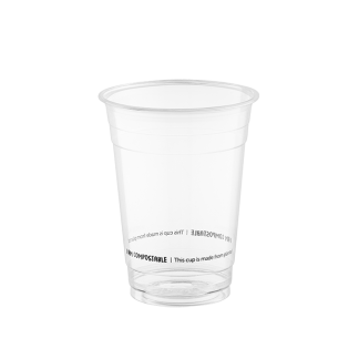 500ml Clear Compostable PLA Cup