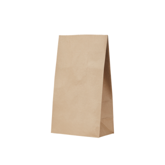8 SO 20 Kraft Gusseted Bag