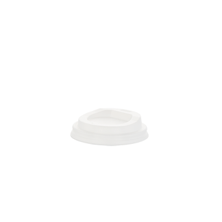 100ml Compostable White Hot Cup Lid 013 copy