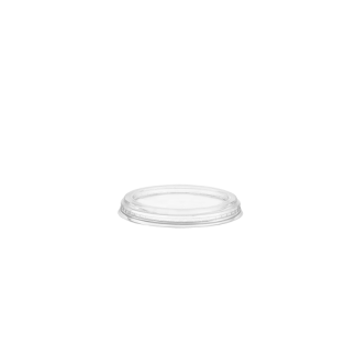 60ml Compostable Clear PLA Taster Bowl Lid