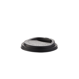 300 350 500ml Compostable Black Hot Cup Lid