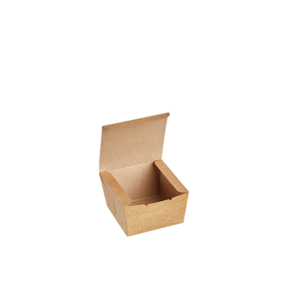 600ml Kraft Burger Box