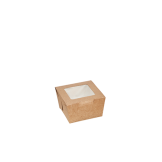 Kraft Gourmet Burger Box with PLA Window