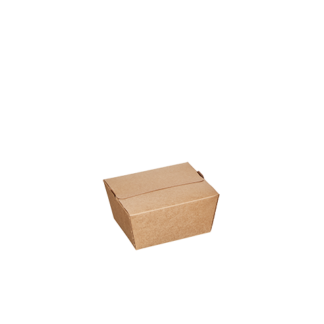 500ml Kraft Preformed Deli Meal Box