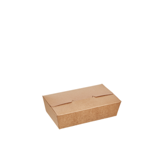 750ml Kraft Preformed Deli Meal Box