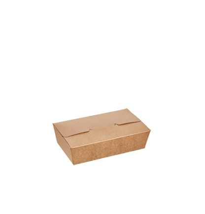 750ml Kraft Preformed Deli Meal Box