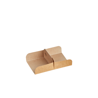 Insert for Kraft Sushi Box 12pcs with PLA Window