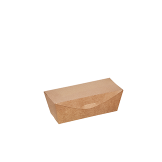 Large Kraft Hot Dog Box