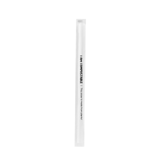 10mm Wrapped PLA Smoothie Straws