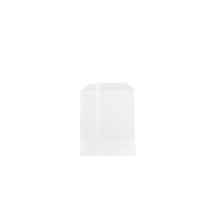 No 1 White Greaseproof Flat Bag