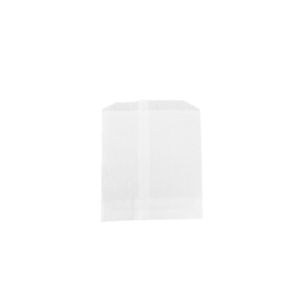 No 2 White Greaseproof Flat Bag