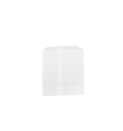 No 2 White Greaseproof Flat Bag