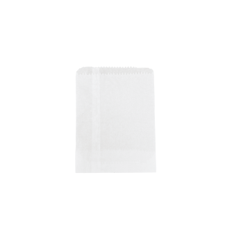 No 3 White Greaseproof Flat Bag