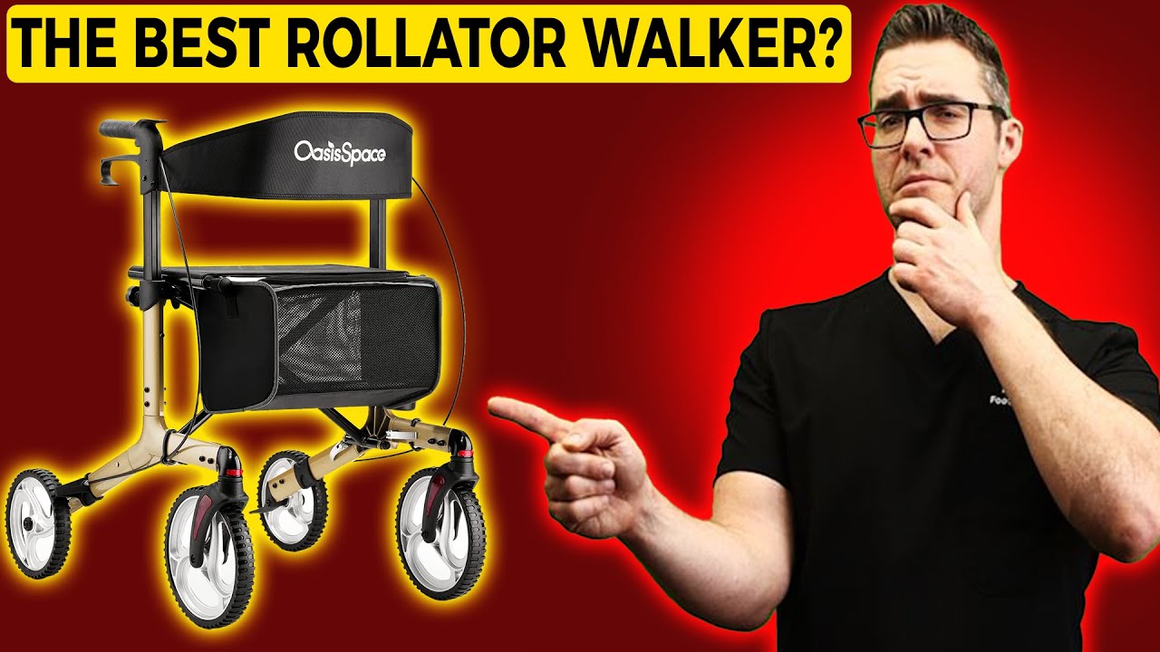 The BEST Rollator Walker? [Oasis Space Rollator Walker Review]