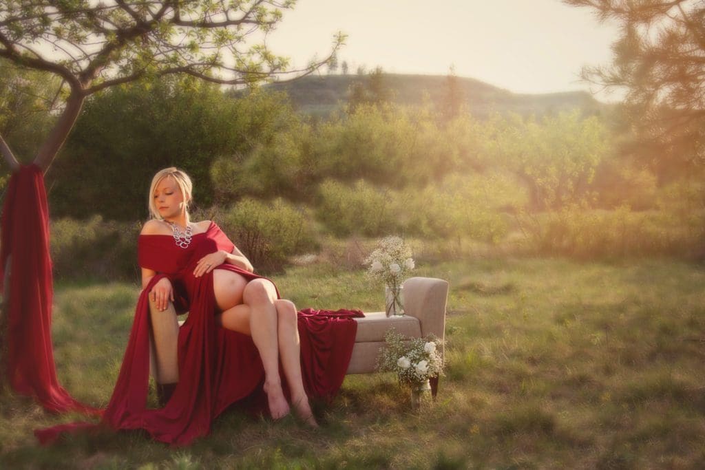 The Maternity Boudoir Photography Style