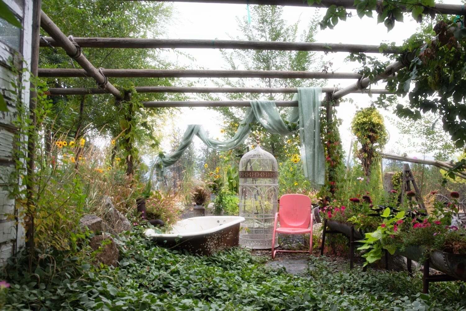 Outdoor photography venue at Kelly Tareski Photography near Spokane