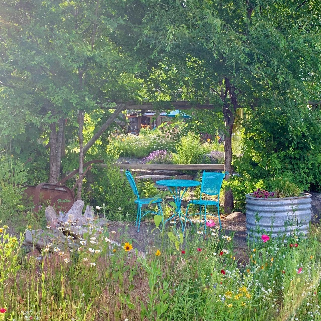 Garden photography venue near Spokane