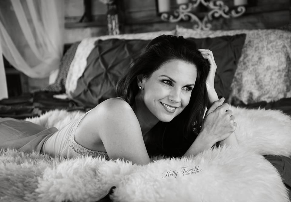 Black and White Boudoir Photography in Spokane Washington