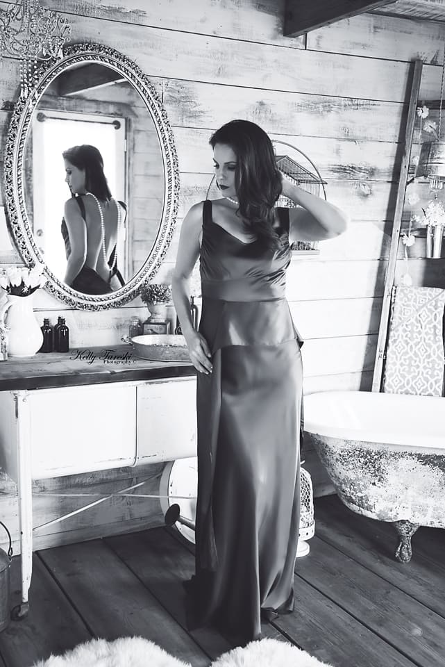 Black and White Boudoir Photography in Spokane Washington