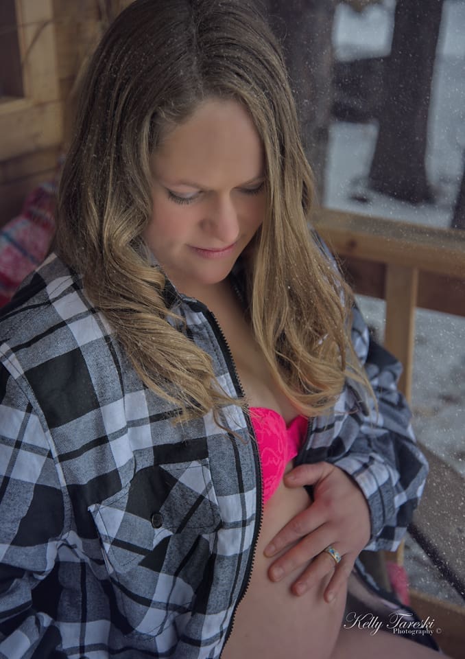 Maternity Boudoir Photography in Spokane Washington