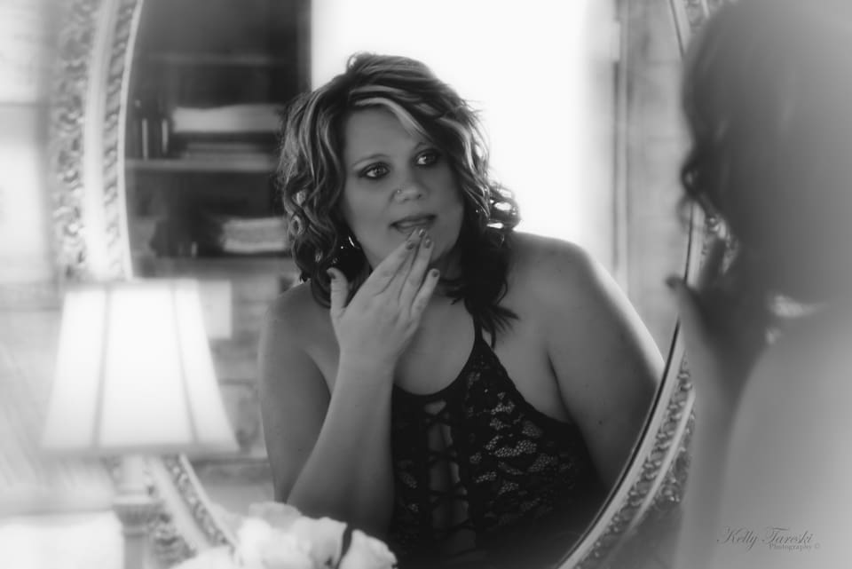 Monochromatic Boudoir Photography in Spokane Washington