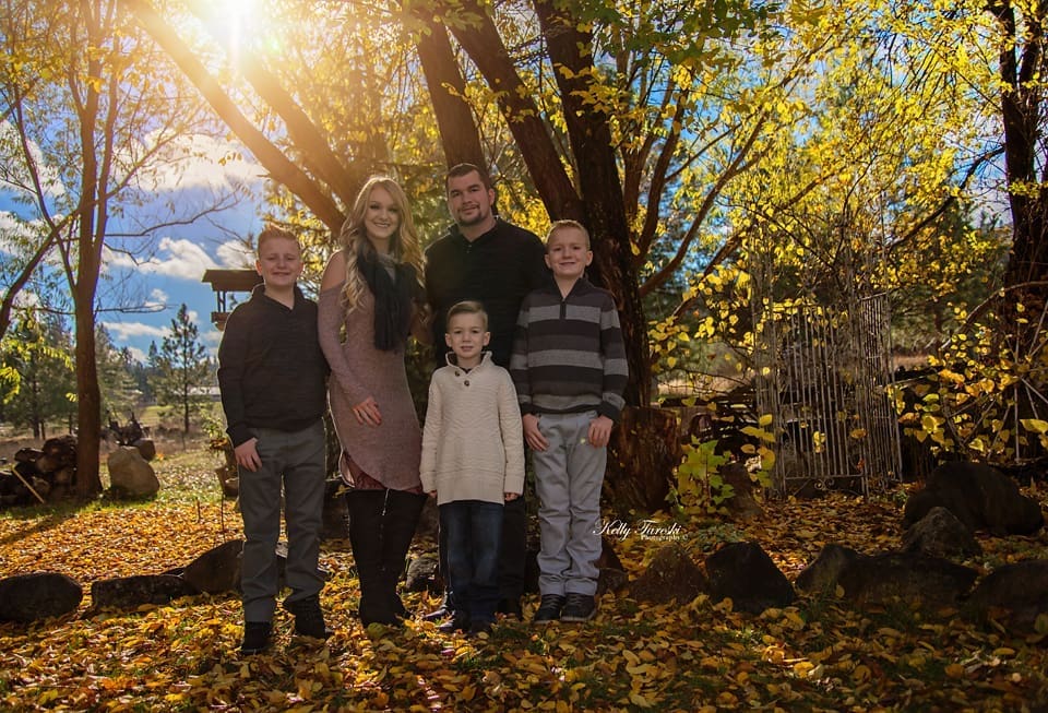 Full Color Family Photography in Spokane Washington
