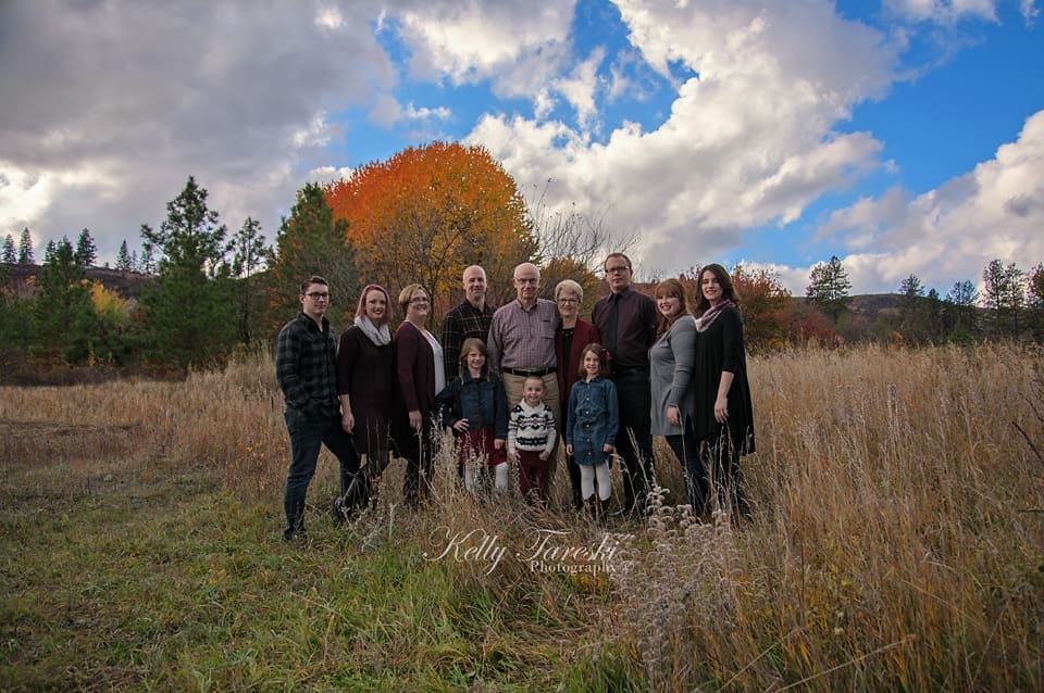 Full Color Family Photography in Spokane Washington