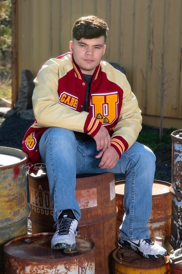 City and Street Senior Portrait Photography Style Spokane