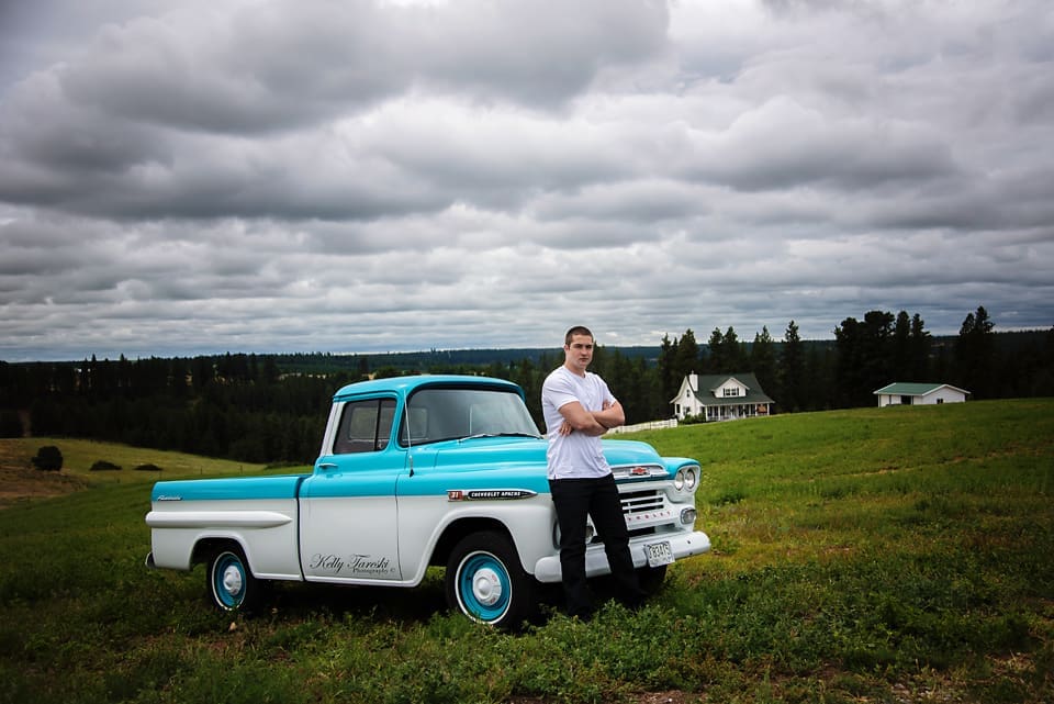 Posed Senior Portrait Photography Style Spokane Washington