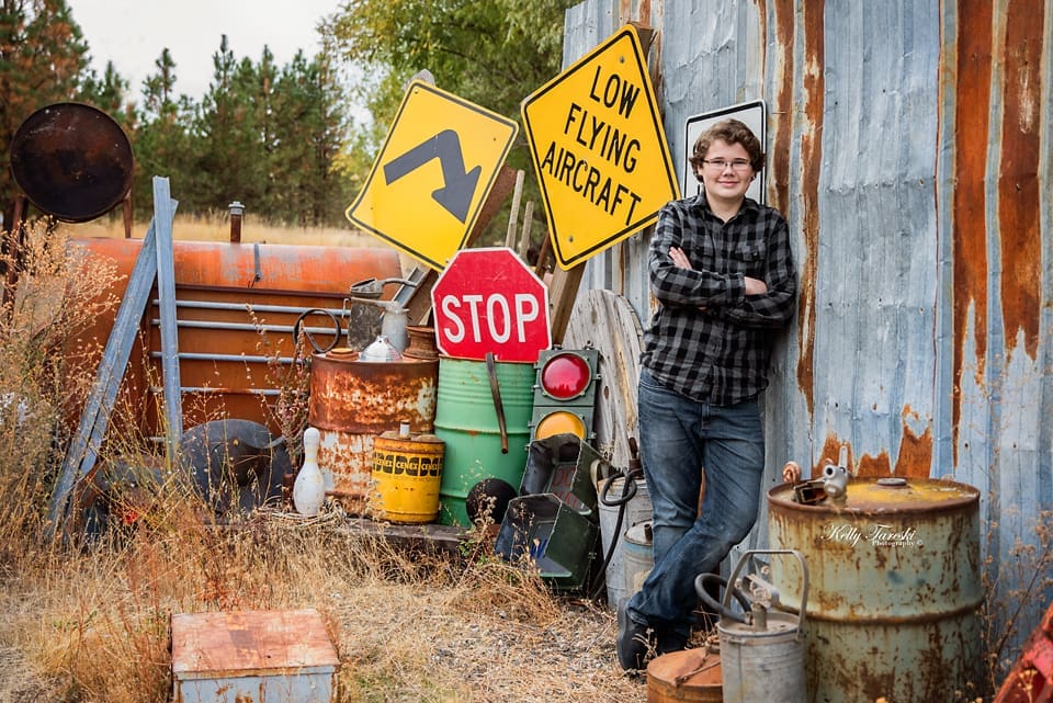 Fine Art Senior Portrait Photography Style Spokane Washington