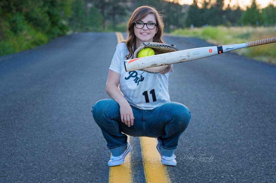 City and Street Senior Portrait Photography Style Spokane