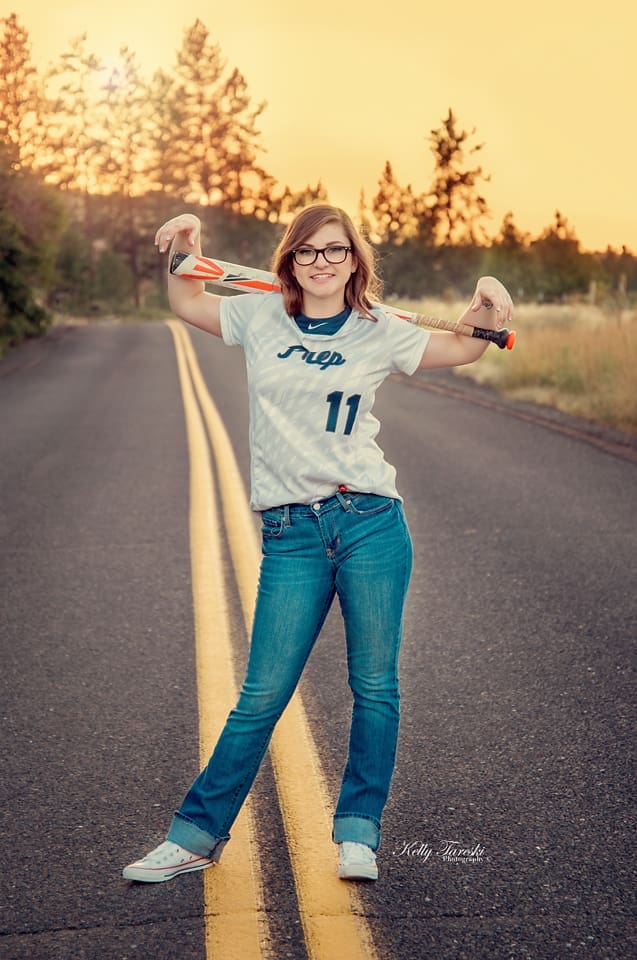 City and Street Senior Portrait Photography Style Spokane