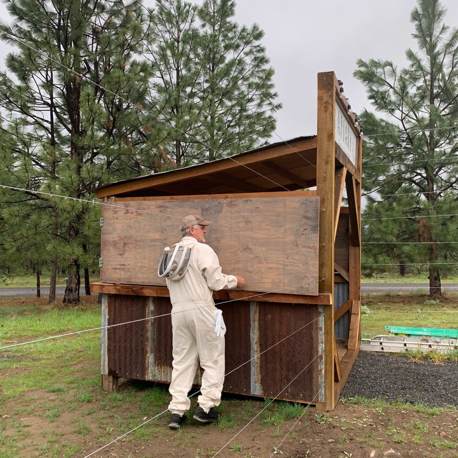 Apiary setting at Kelly Tareski Photography