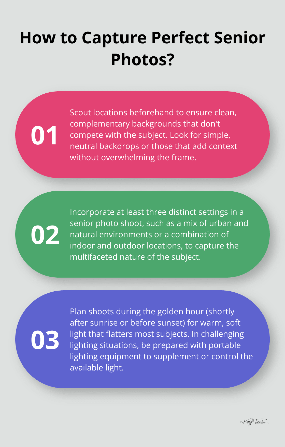 Infographic: How to Capture Perfect Senior Photos?