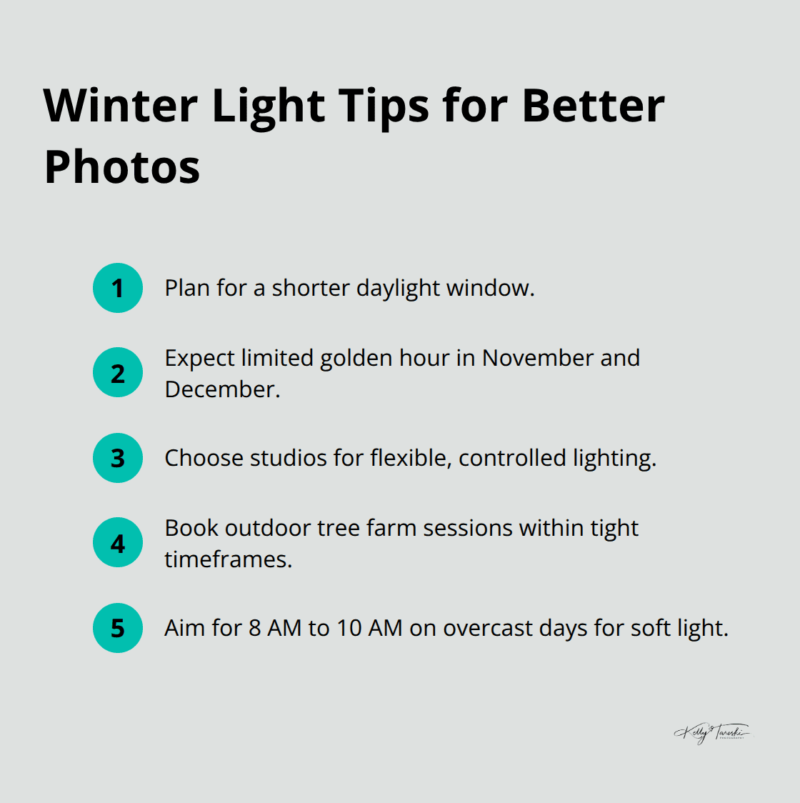 Practical tips to make the most of limited winter daylight for holiday photos - christmas holiday family photos