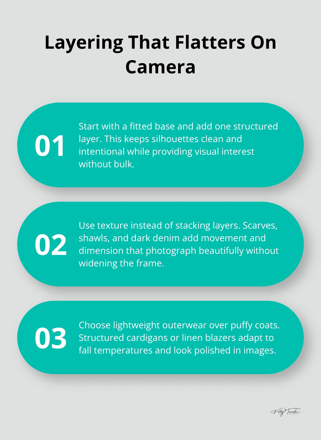 Three-step layering framework for flattering fall family photos. - fall family photos clothing