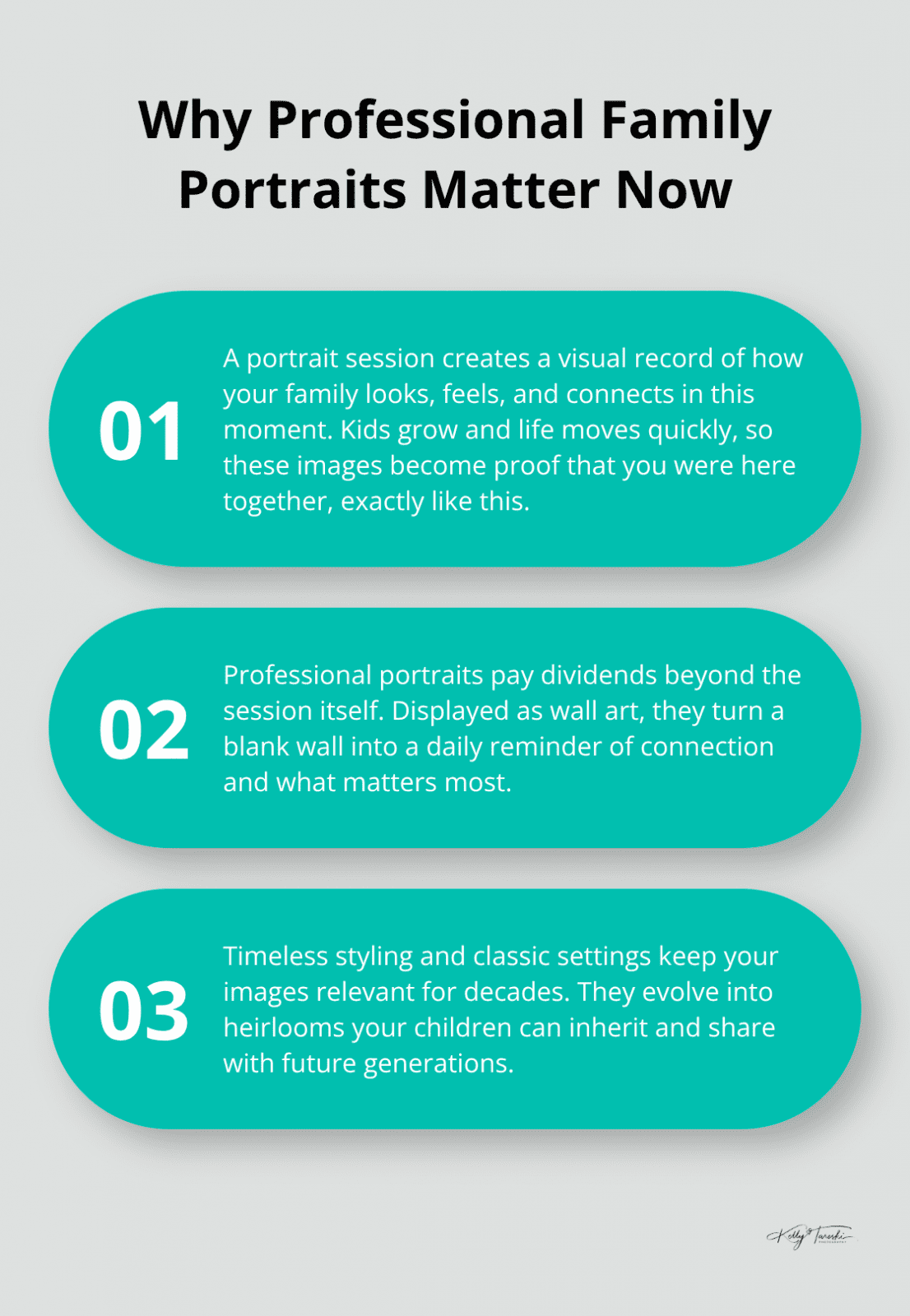 Three reasons professional family portraits are worth it today and for years to come - Family portrait session Spokane
