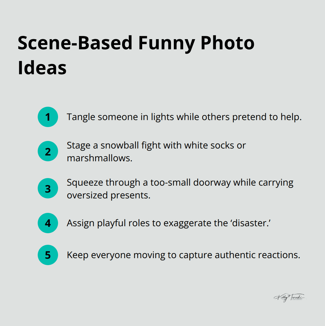 Compact list of scene-based holiday photo setups that spark genuine laughter - funny xmas family photos